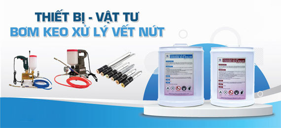 cung cấp đầy đủ vật tư chống thấm