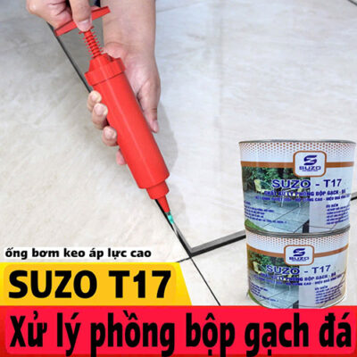 Keo bơm chống phồng bộp gạch đá